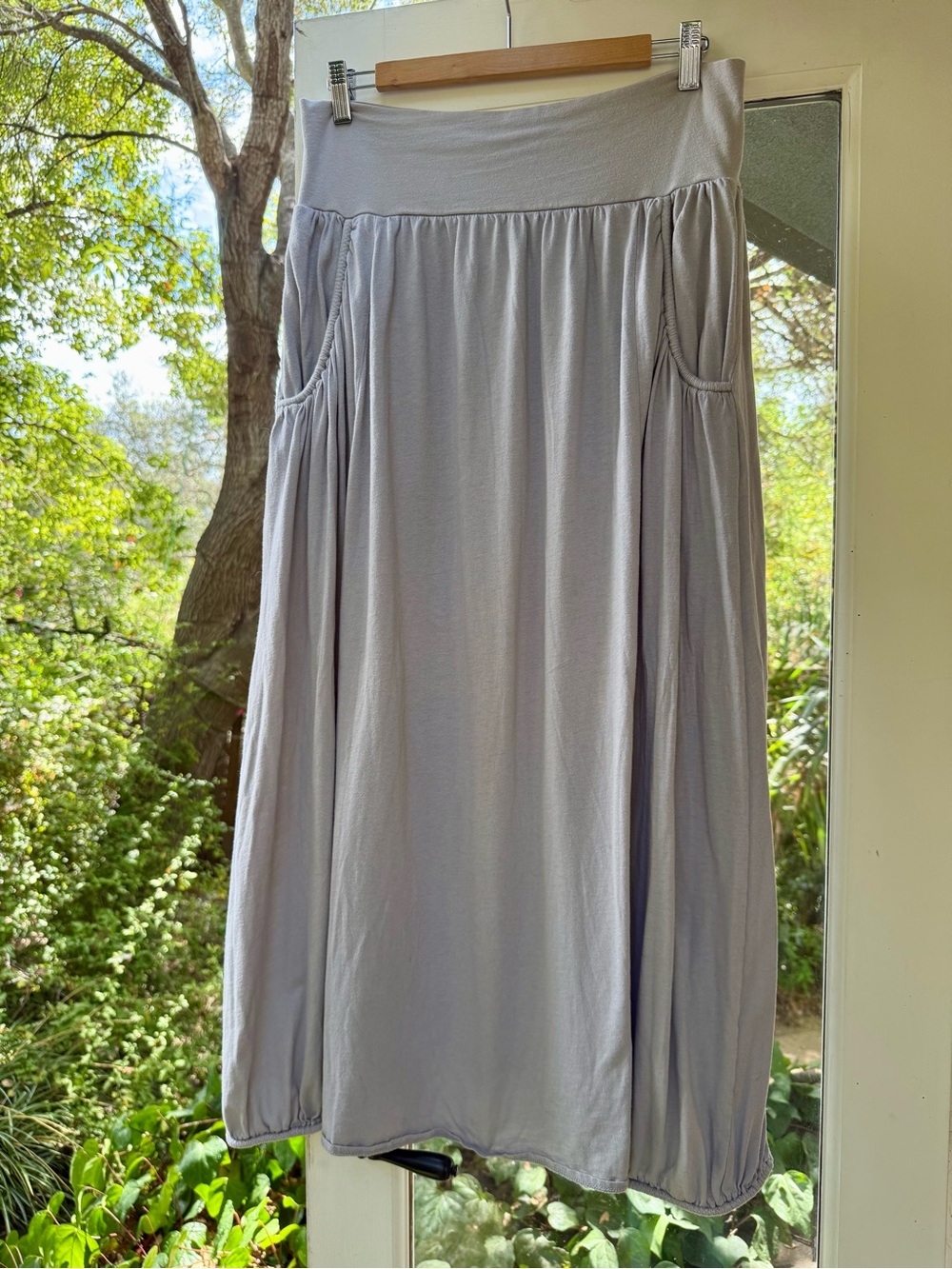Garnet Hill Favorite Knit Maxi Skirt - Picture 2 of 10